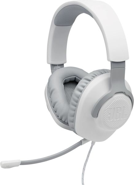 Гарнітура JBL QUANTUM 100 White (JBLQUANTUM100WHT) (6652486) 