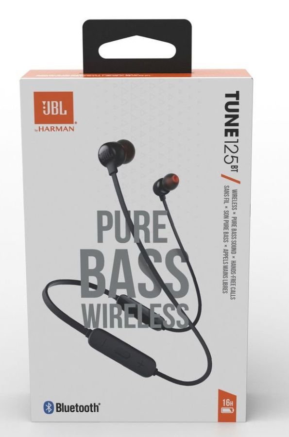 Гарнітура JBL TUNE 125BT (JBLT125BTBLK) Black (6687576) 