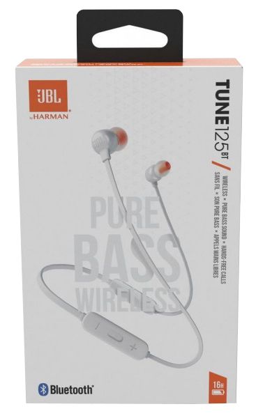 Гарнітура JBL TUNE 125BT (JBLT125BTWHT) White (6687657) 