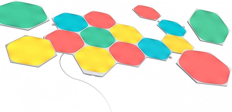 Розумна система освітлення Nanoleaf Shapes - Hexagons Starter Kit- 15 шт. (White)