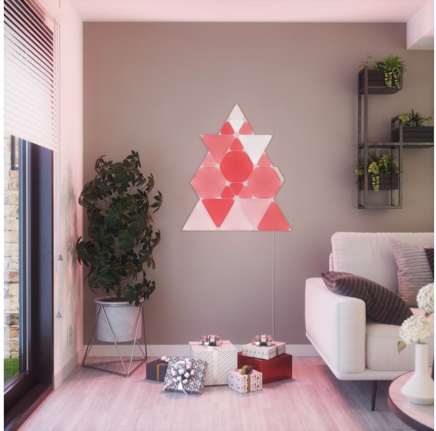Розумна система освітлення Nanoleaf Shapes - Triangles Starter Kit - 9 шт. (White)