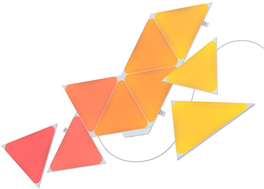 Розумна система освітлення Nanoleaf Shapes - Triangles Starter Kit - 9 шт. (White)