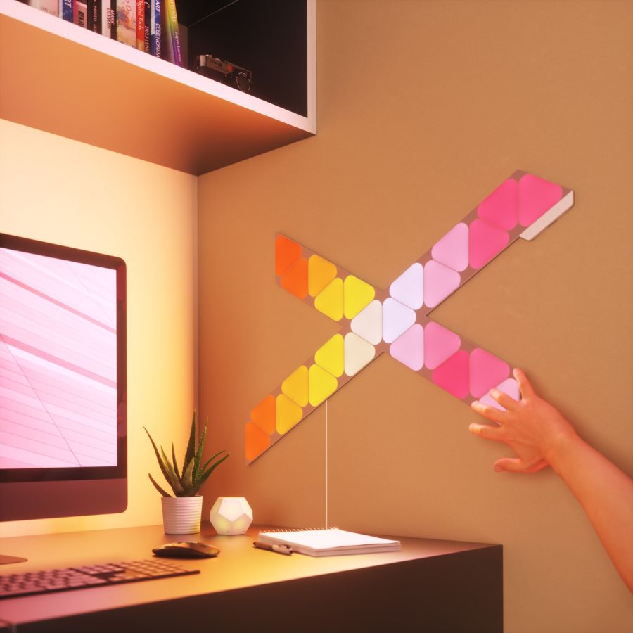 Розумна система освітлення Nanoleaf Shapes - Mini Triangles - 10 шт. (White)