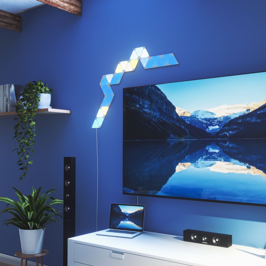 Розумна система освітлення Nanoleaf Shapes - Mini Triangles - 10 шт. (White)