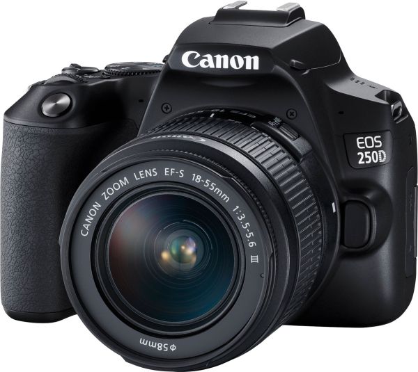 Цифрова дзеркальна фотокамера Canon EOS 250D kit 18-55 DC III Black (6520070) 