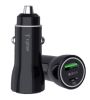 Автомобільний зарядний пристрій T-PHOX Rapid T-C08 Car Charger PD20W + QC3.0 18W (Black) (6786341) 