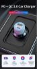 Автомобільний зарядний пристрій T-PHOX Rapid T-C08 Car Charger PD20W + QC3.0 18W (Black) (6786341) 