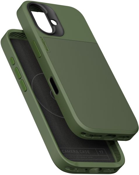 Чехол Moment Camera Case with MagSafe для Apple iPhone 17 (Olive)