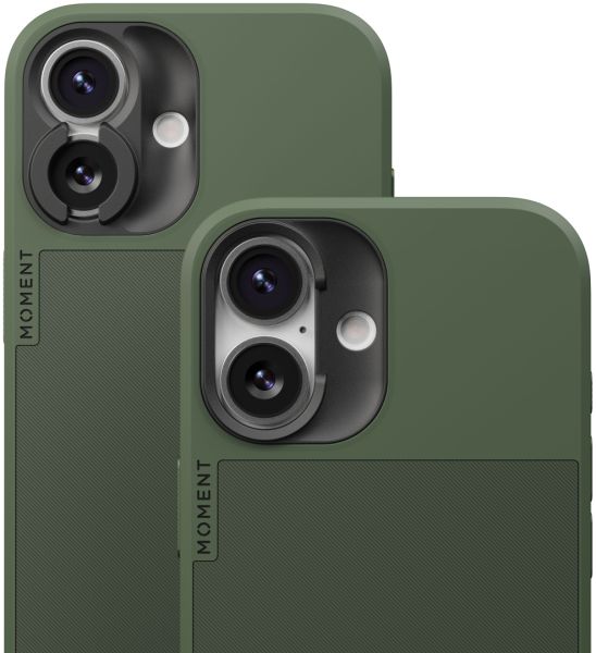 Чехол Moment Camera Case with MagSafe для Apple iPhone 17 (Olive)