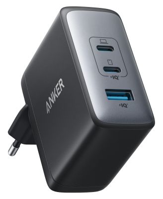 Мережевий зарядний пристрій ANKER PowerPort 736 Nano II - 100W 2xUSB-C PD & 1xPIQ GaN  (6837239) 