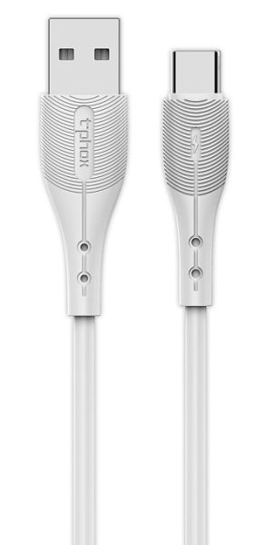 Кабель T-PHOX Wing T-C836 Type-C - 1m (White) (6821499) 