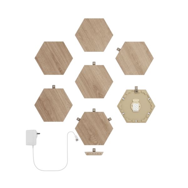 Розумна система освітлення Nanoleaf Elements - Hexagons Starter Kit - 7 шт.