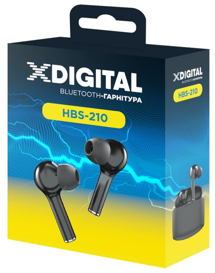 Гарнітура X-Digital HBS-210 Black (6819320) 