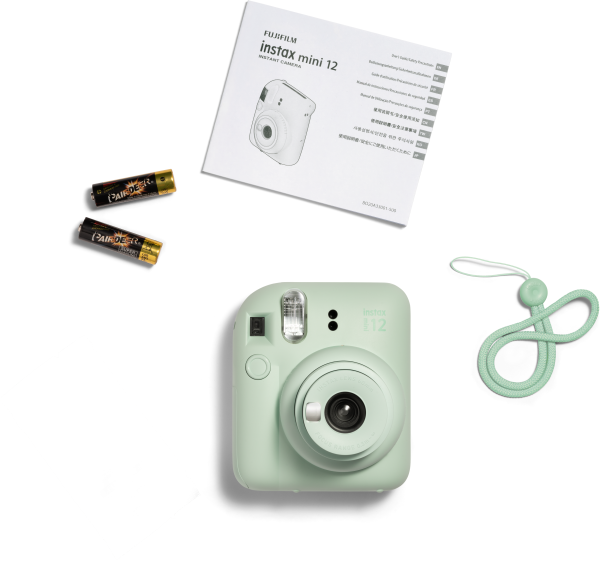 Камера миттєвого друку Fuji INSTAX MINI 12 Mint Green (6865297) 