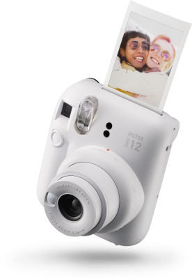 Камера миттєвого друку Fuji INSTAX MINI 12 Clay White (6865298) 