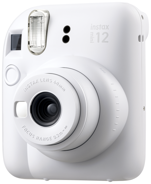 Камера миттєвого друку Fuji INSTAX MINI 12 Clay White (6865298) 