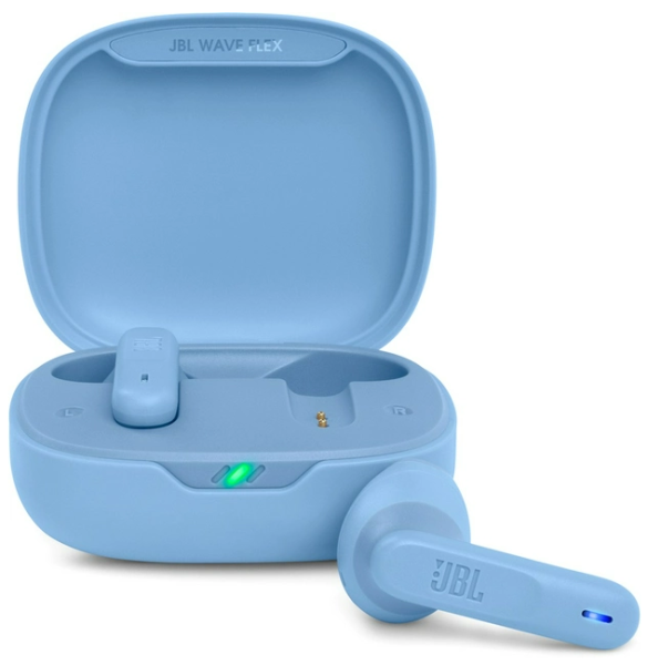 Гарнітура JBL WAVE FLEX Blue (JBLWFLEXBLU) (6861936) 
