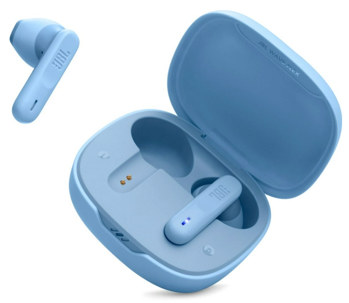 Гарнітура JBL WAVE FLEX Blue (JBLWFLEXBLU) (6861936) 