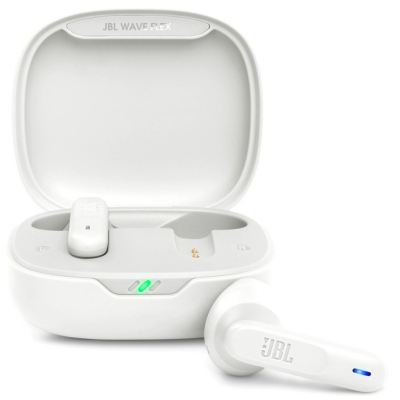 Гарнітура JBL WAVE FLEX White (JBLWFLEXWHT) (6861937) 