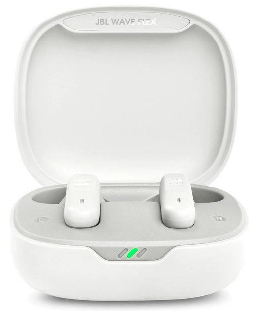Гарнітура JBL WAVE FLEX White (JBLWFLEXWHT) (6861937) 