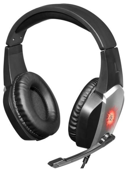 Гарнітура Defender X-Skull Black-Gray (64585)  (6794285) 