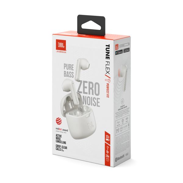 Гарнітура JBL TUNE FLEX White (JBLTFLEXWHT) (6878289) 