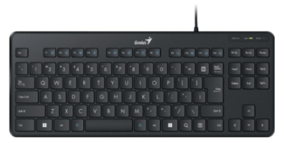 Клавіатура Genius LuxeMate 110 USB, UKR  Black (6837661) 