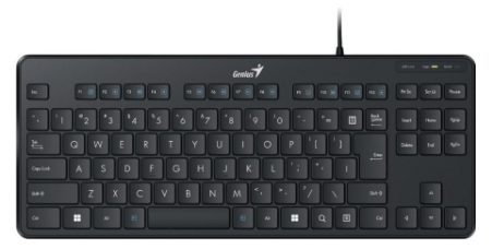Клавіатура Genius LuxeMate 110 USB, UKR  Black (6837661) 
