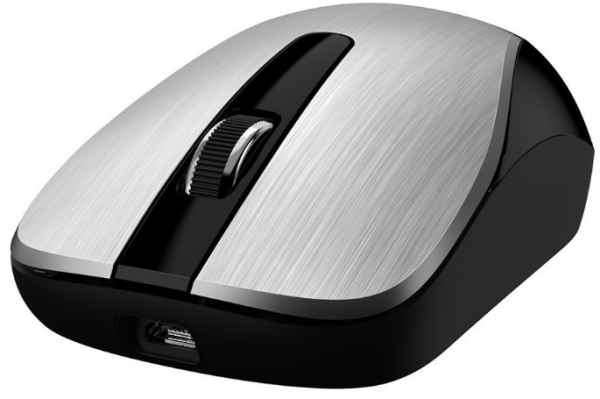 Миша Genius ECO-8015 USB Silver NP (6868399) 
