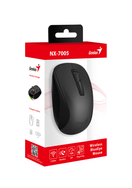 Миша Genius NX-7005 Black NP (6811384) 