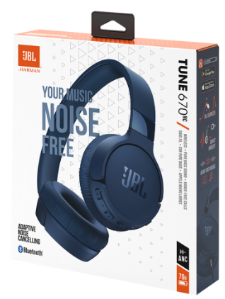 Гарнітура JBL TUNE 670NC Blue (JBLT670NCBLU) (6861958) 