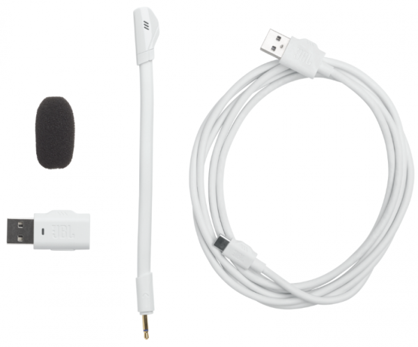 Гарнітура JBL QUANTUM 360P Console Wireless White (JBLQ360PWLWHTBLU) (6900177) 