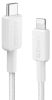 Кабель Anker 322 USB-C to Lightning - 0.9m Nylon White (6908996) 