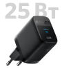 Мережевий зарядний пристрій Anker PowerPort 312 - 25W USB-C Black (6908153) 