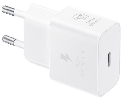 Мережевий зарядний пристрій Samsung 25W Travel Adapter White (EP-T2510NWEGEU) (6921946) 