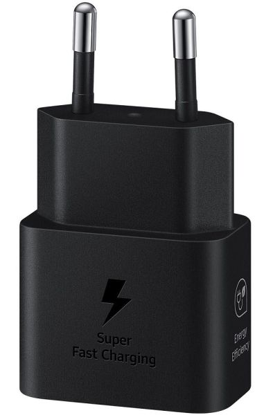 Мережевий зарядний пристрій Samsung 25W Travel Adapter + Type-C cable Black (EP-T2510XBEGEU) (6921948) 