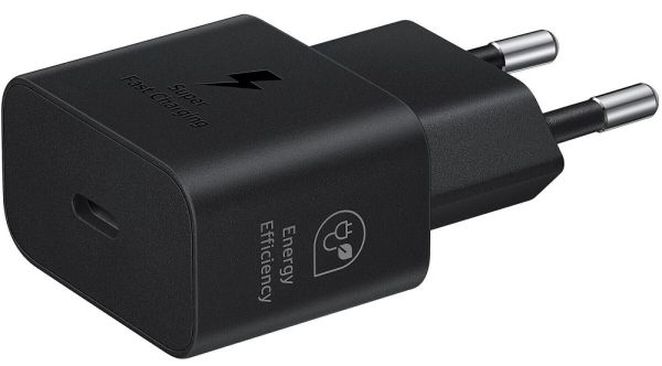 Мережевий зарядний пристрій Samsung 25W Travel Adapter + Type-C cable Black (EP-T2510XBEGEU) (6921948) 