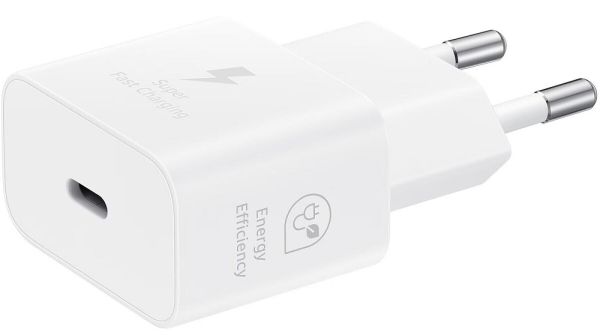 Мережевий зарядний пристрій Samsung 25W Travel Adapter + Type-C cable White (EP-T2510XWEGEU) (6921949) 
