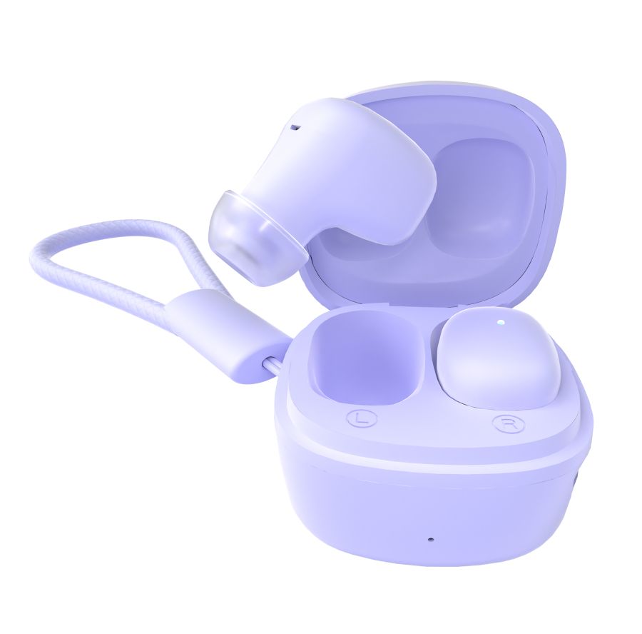 Навушники ERGO BS-530 Twins Nano 2 Violet (6918159) 