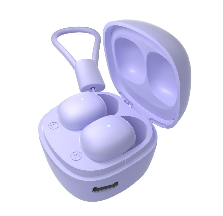 Навушники ERGO BS-530 Twins Nano 2 Violet (6918159) 