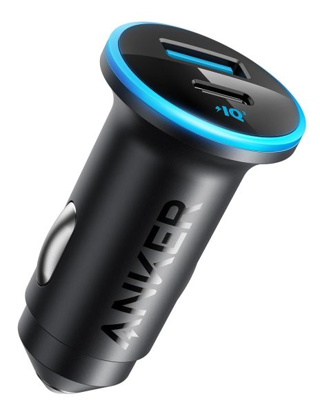 Автомобільний зарядний пристрій Anker PowerDrive 323 - 30W PD + 22.5W USB-A Black (6940427) 