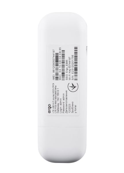 LTE USB Wi-Fi роутер ERGO W023-CRC9 (6931820) 