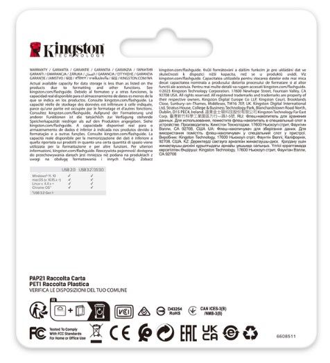 Flash Drive Kingston DT SE9 G3 64GB USB 3.2 Gold (DTSE9G3/64GB) (6962751) 