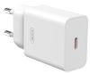 Мережевий зардний пристрій XO L126 - 20W PD Single port USB-C White (6974570) 