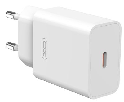 Мережевий зардний пристрій XO L126 - 20W PD Single port USB-C White (6974570) 