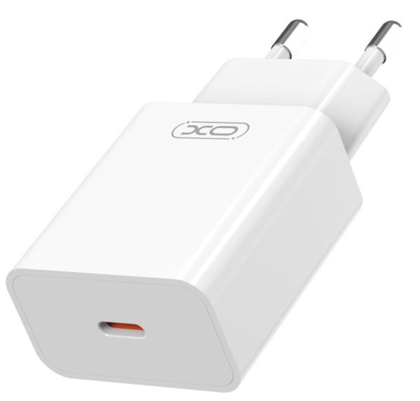 Мережевий зардний пристрій XO L126 - 20W PD Single port USB-C White (6974570) 