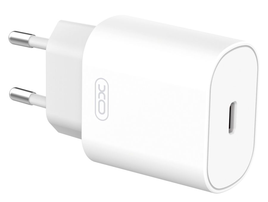 Мережевий зардний пристрій XO L91 - 25W PD Single port USB-C White (6974573) 