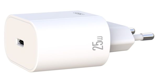 Мережевий зардний пристрій XO L91 - 25W PD Single port USB-C White (6974573) 