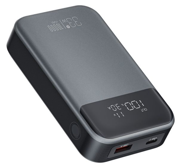 Портативний зарядний пристрій XO PR232 - 10000 mAh PD30W + PPS33W (Black)  (6974559) 