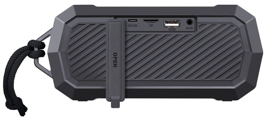 Портативна акустика Defender Octagon Black (65039) (6974734) 